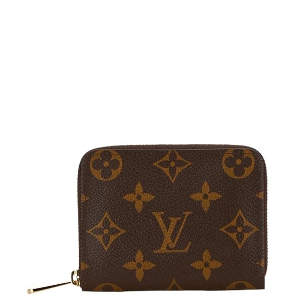 LOUIS VUITTON Brown Monogram Leather Wallet - Picture 1 of 8